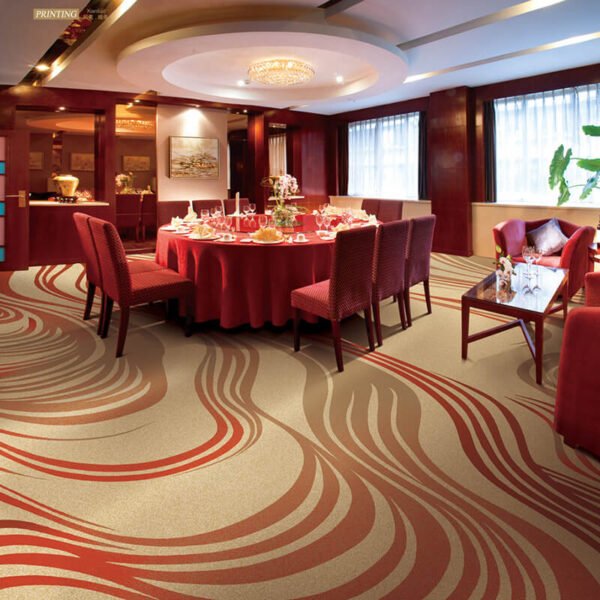 Customized design banquet hall carpet with nylon material Foxflor