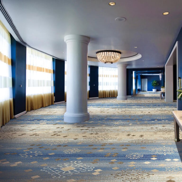 Customized design banquet hall carpet with nylon material Foxflor