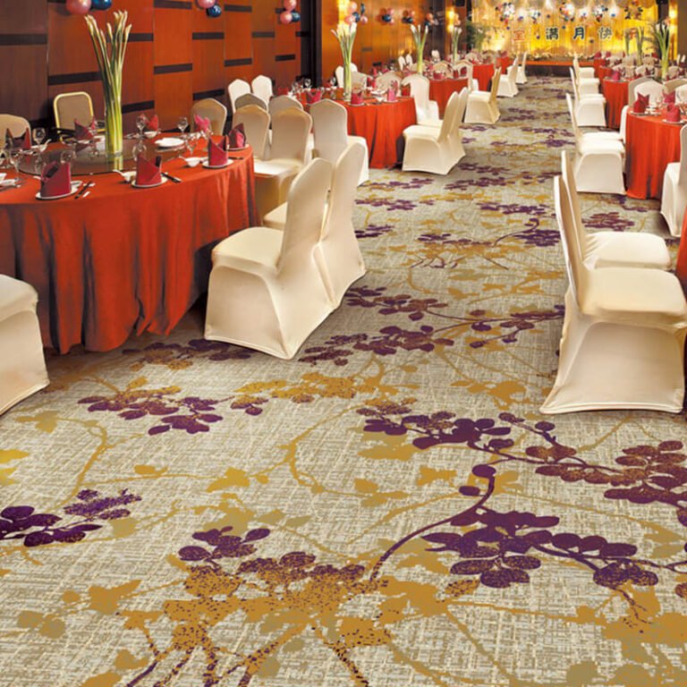 Customized design banquet hall carpet with nylon material Foxflor