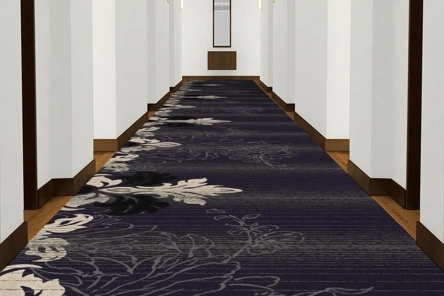 Axminster hotel corridor carpet