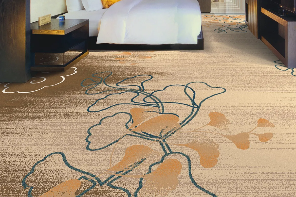 hotel guest room carpet