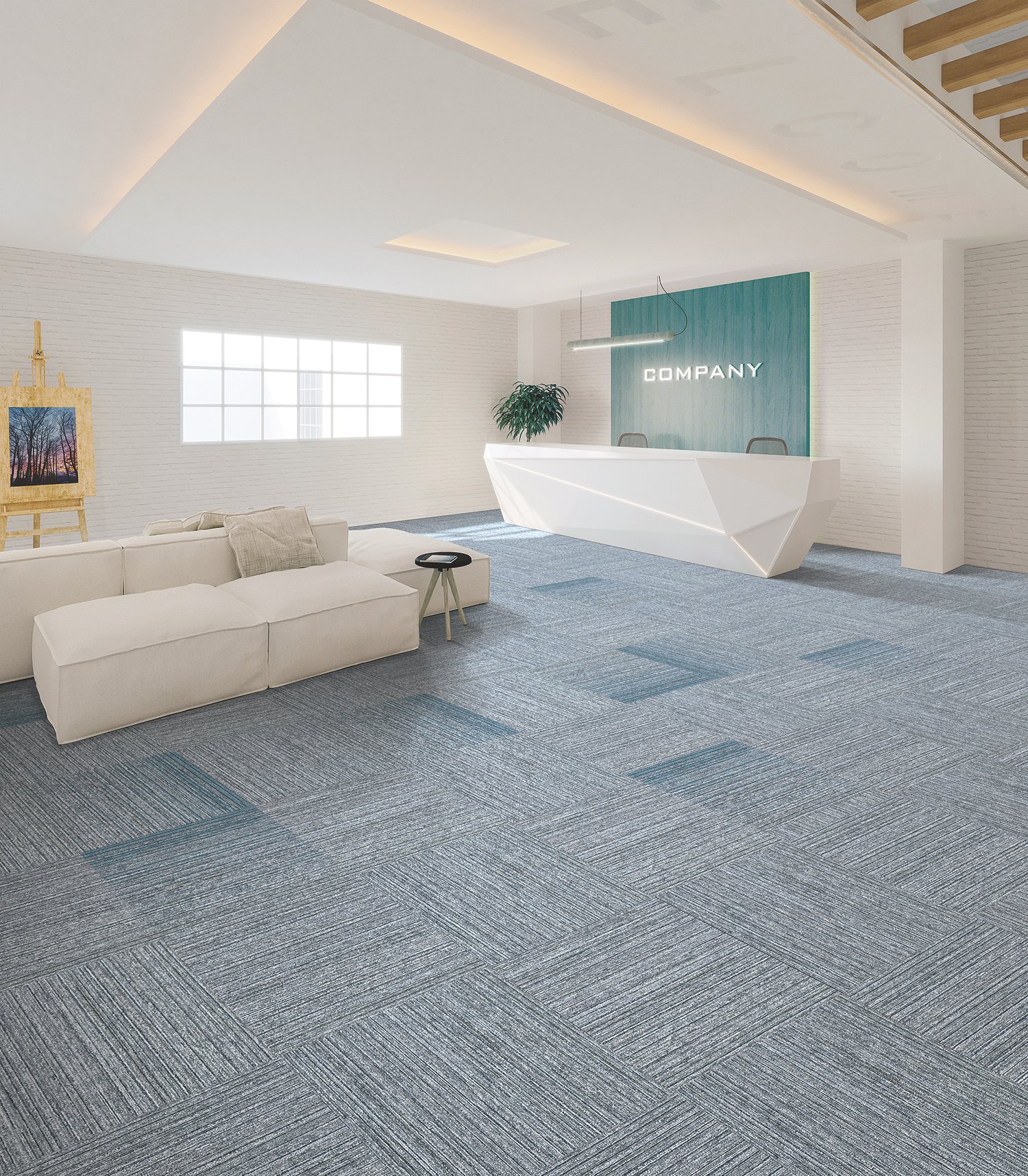 Strata Effects Eco Friendly Carpet Tiles with PE Backing | FOXFLOR